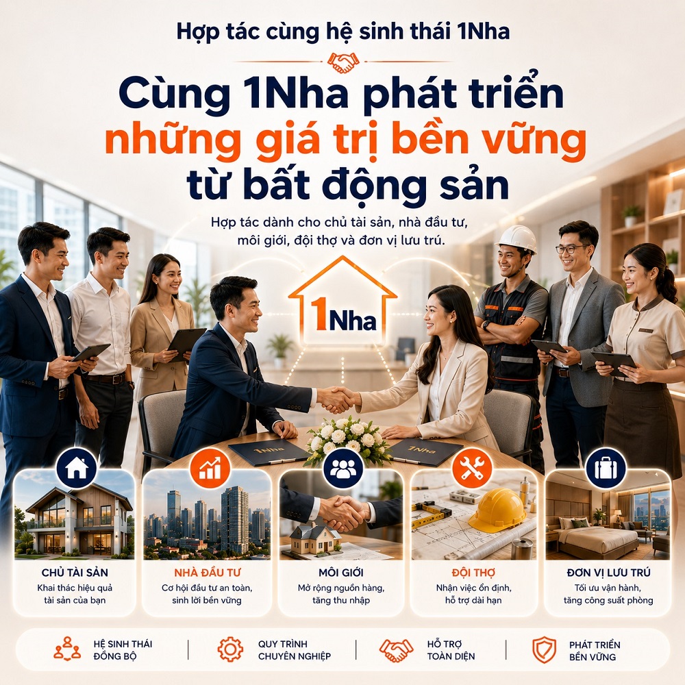 Cùng 1 nhà phát triển những giá trị bền vững từ bds